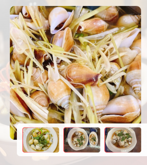 Ốc nhảy hấp thái 