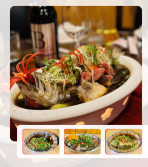 Cá song hấp thuyền chài 