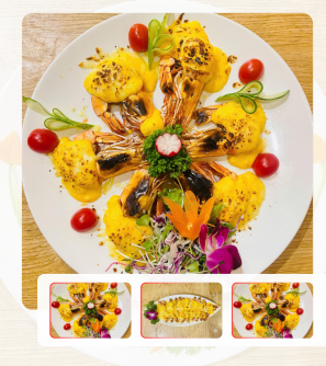 Tôm sú nướng phô mai bỏ lò 