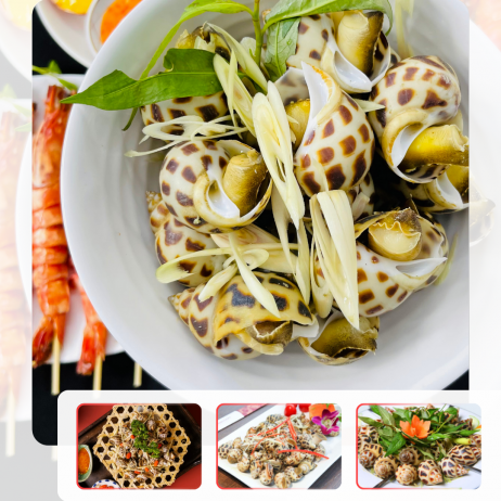 Ốc Hương hấp