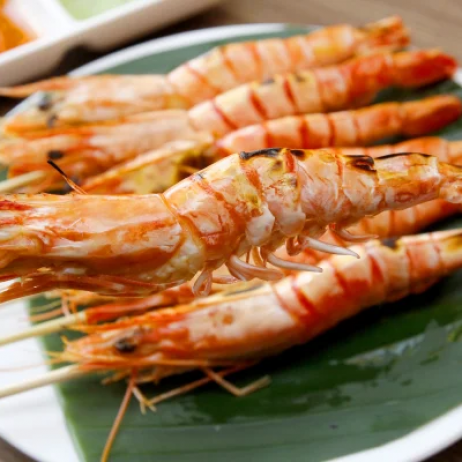 Tôm sú nướng muối ớt