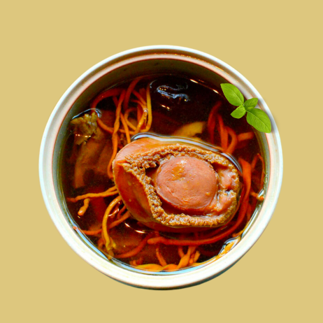 Súp bào ngư thảo dược nấm đông trùng