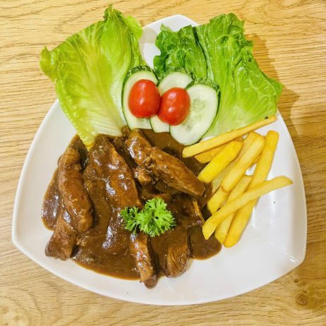 Bò sốt tiêu đen 