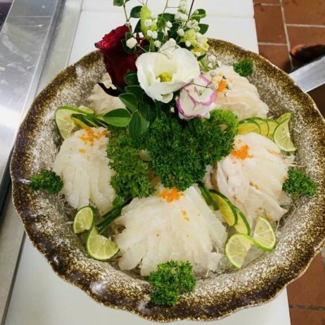 Cá bơn Sashimi 