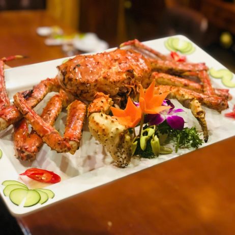 Cua hoàng đế hấp 