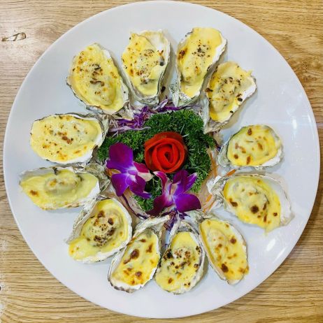 Hàu nướng phomai