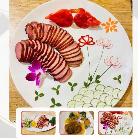 Lườn vịt áp chảo