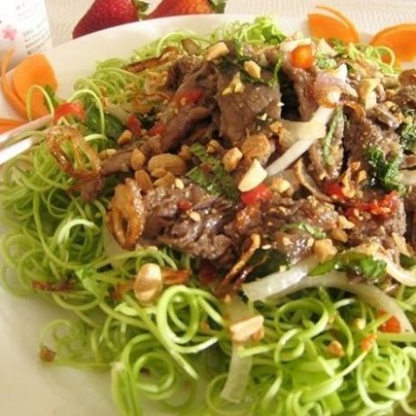 Nộm su su thịt bò 