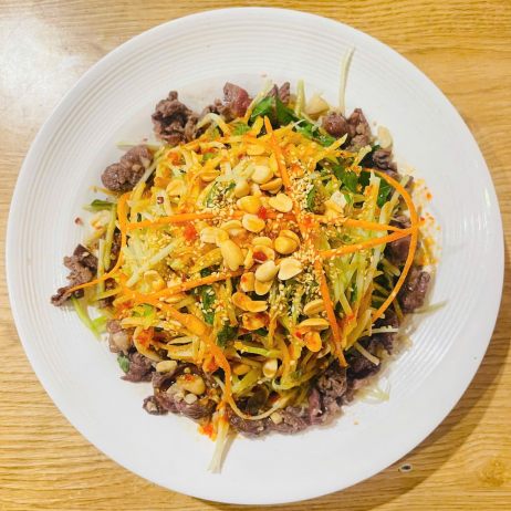 Nộm su su thịt bò 