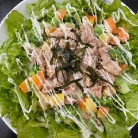 Salad cải mầm cá ngừ