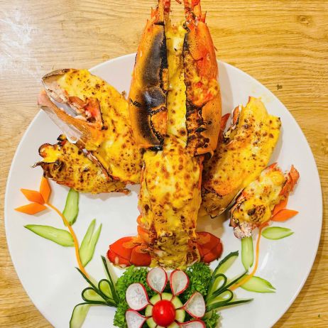 Tôm hùm sốt phô mai bỏ lò