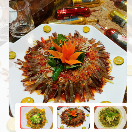 Tôm rảo sốt thái 