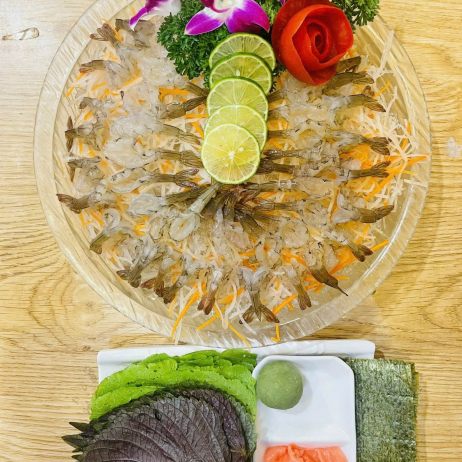 Tôm rảo Sashimi 